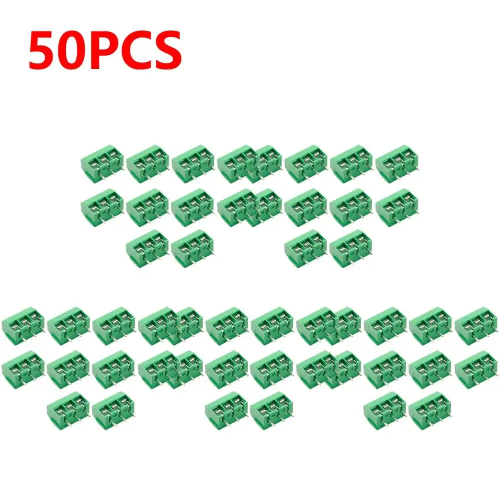 PCB Mount Screw Terminal Block Connector KF301 2P-4P 5.0 / 5.08mm Straight Pin