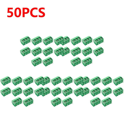 PCB Mount Screw Terminal Block Connector KF301 2P-4P 5.0 / 5.08mm Straight Pin