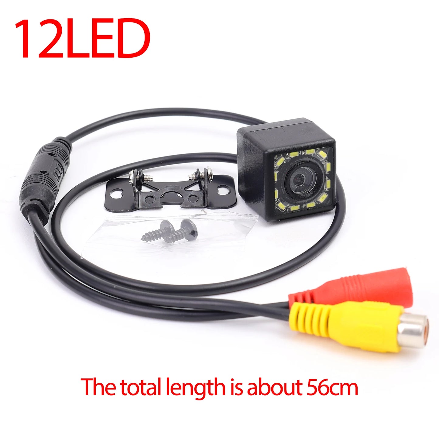 Waterproof 12 LED Rear View Camera HD Night Vision Backup Parking