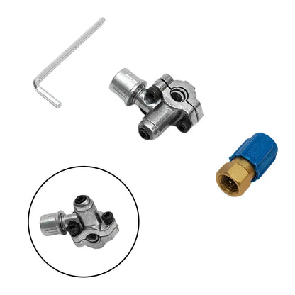 A/C Retrofit Valve & BPV31 Piercing Tap Kit For  R12 R22 R134A R134a Adapter Wrench Set HVAC Tool Parts