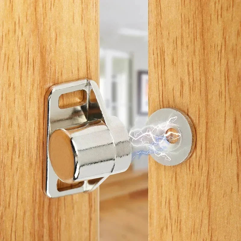 Wholesale Magnet Cabinet Door Catches Zinc Alloy Cupboard Wardrobe Drawer Thickened Door Stops Home Furniture Hardware Accessory