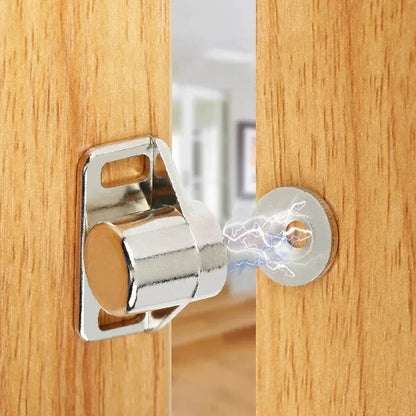 Wholesale Magnet Cabinet Door Catches Zinc Alloy Cupboard Wardrobe Drawer Thickened Door Stops Home Furniture Hardware Accessory