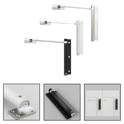 Sliding Door Closer with Automatic Closure Mechanism Hydraulic Functionality for Quiet and Reliable Performance
