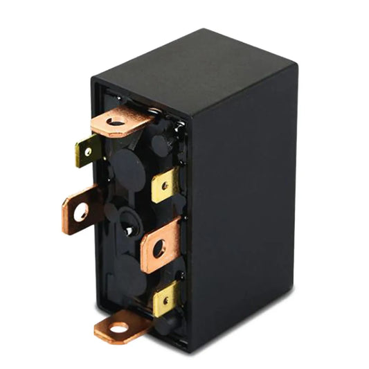 1PCS Winch Relay Contactor 12V 80A/100A 7-pin Automotive Relay 50x30x40 Black For ATV UTV Durable Electrical Equipment Parts