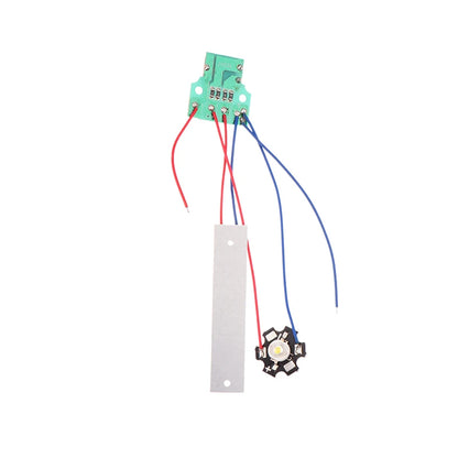 DC 3.7-5V Double LED Light Board with Switch DIY Lamp
