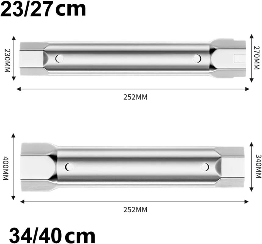 24-40MM Anti-Corrosive Bath Faucet Wrench Anti-slip Kitchen Repair Flume Hexagonal Wrench Multifunction Repair Plumbing Tools