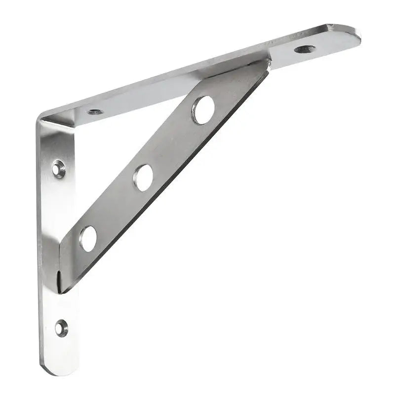 2Pcs Angle Bracket Heavy Duty For Wall Angle Bracket Stainless Steel L Type Bracket