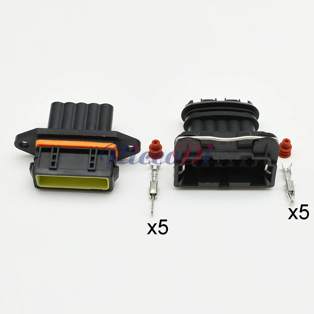 5 Pin 282193-1 Auto Sealed Junior Power Timer JPT Connector 3.5MM Female Male Socket Plug DJ7053CA-3.5-21