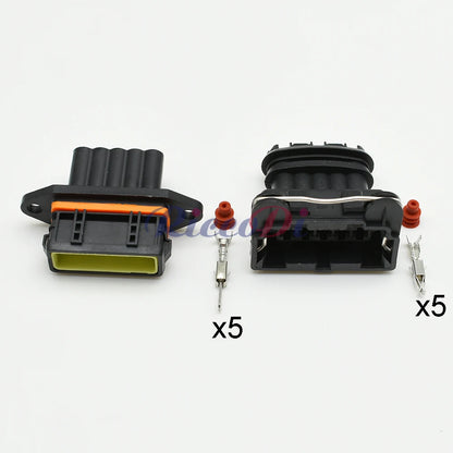 5 Pin 282193-1 Auto Sealed Junior Power Timer JPT Connector 3.5MM Female Male Socket Plug DJ7053CA-3.5-21