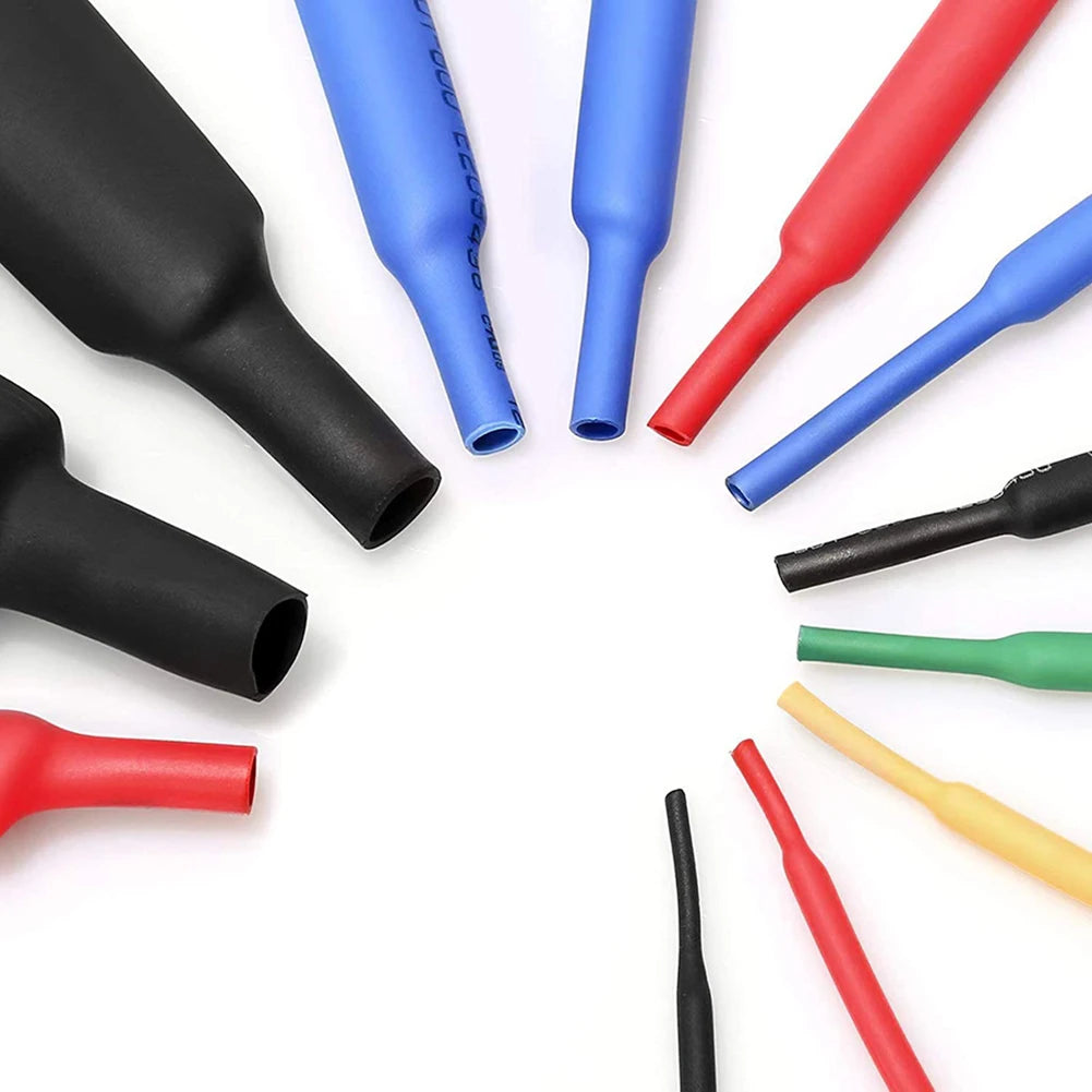 328PCS Heat Shrink Tubing Set 2:1 Shrink Ratio Heat Shrink Cable Sleeve 8 Sizes Electrical Equipment & Supplies Accessories