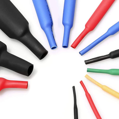 328PCS Heat Shrink Tubing Set 2:1 Shrink Ratio Heat Shrink Cable Sleeve 8 Sizes Electrical Equipment & Supplies Accessories