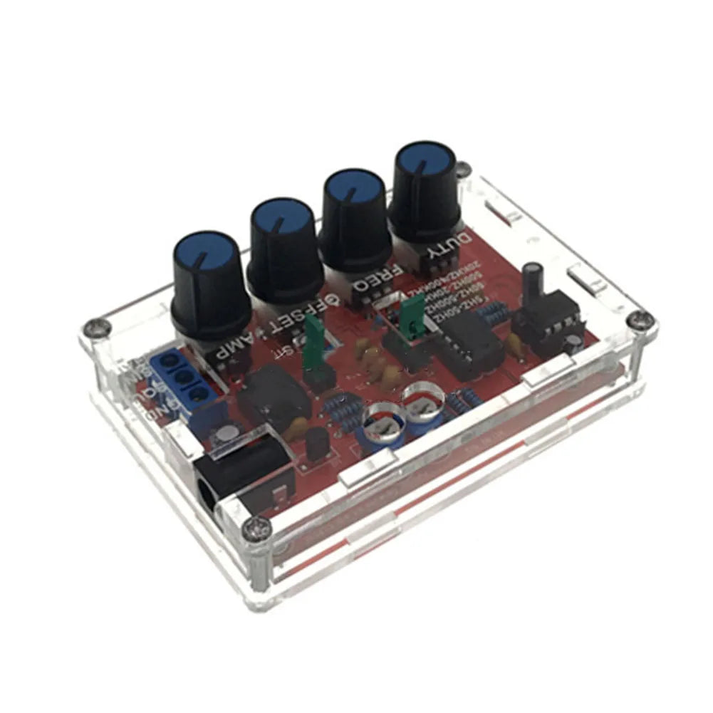 Professional Level Signal Generator DIY Kit featuring ICL8038 for Creating Sine Triangle and Square Waves Easily