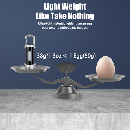 New COB Keychain Work Light Rechargeable LED Flashlight Portable Hiking Light with Hook Waterproof Keyring Camping Pocket Lamp
