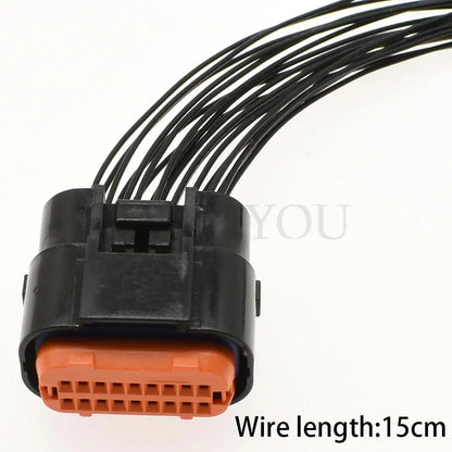18 Pin ECU Connector MX23A18NF1 MX23A18SF1 DJ7181A-1 1.2mm PA66 Male Female Pinheader