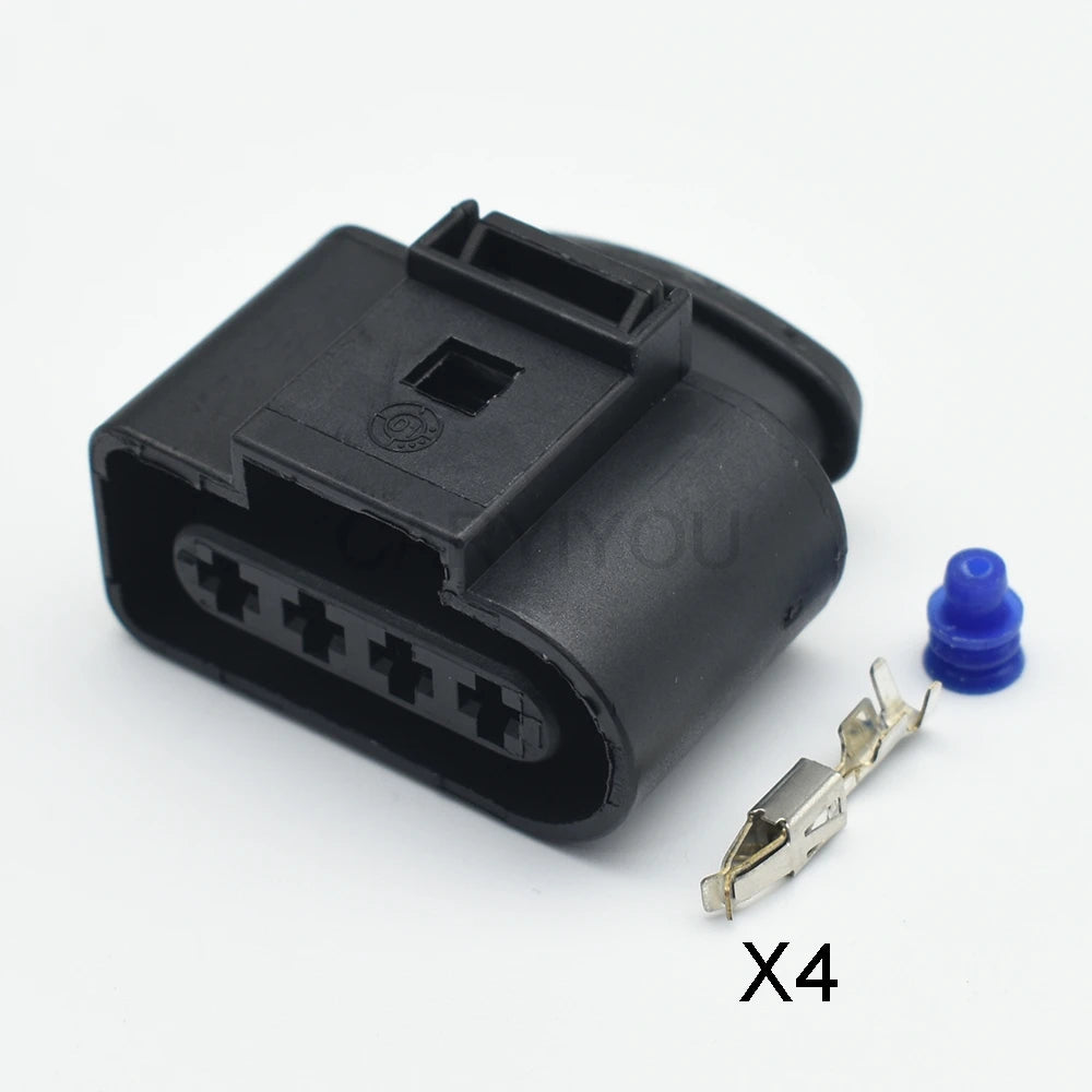4 Pins Male Female Ignition Coil Wire Connector Plug 4B0973724 638245-1 1J0973724 1J0973824 for VW Audi