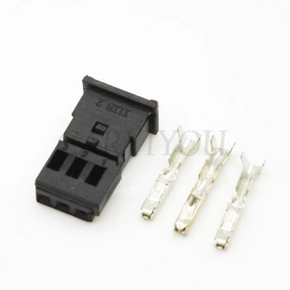 3-Pin 0.6mm Sealed Stereo Speaker & Rain Sensor Connector 1718346-1 DJ7031B-0.6 PA66 for VW