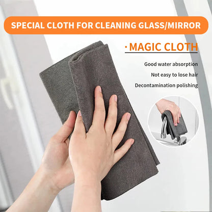 Thickened Microfiber Cleaning Cloth No-Trace Reusable Wiping Towel