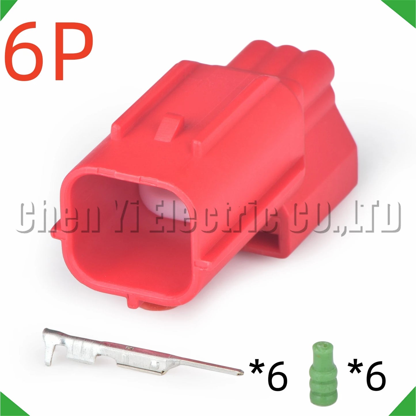 6 Pin OBD Connector 7289-9553-30 LED Fog Plug for Harley Honda