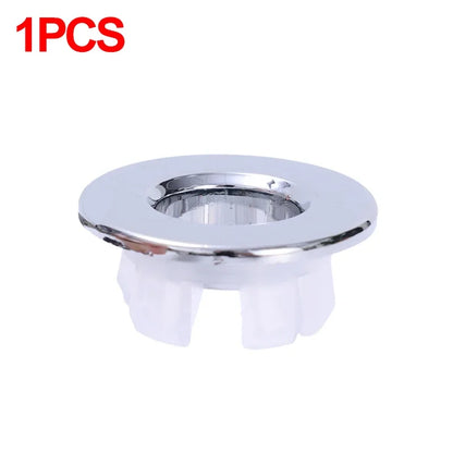 Sink Overflow Ring Cover Plug Bathroom Basin Drain Hole Cap 4/1PCS