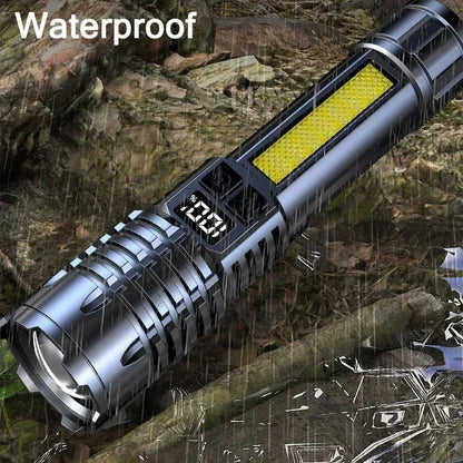 19000000LM Super Powerful Flashlight Rechargeable LED Torch COB Lantern