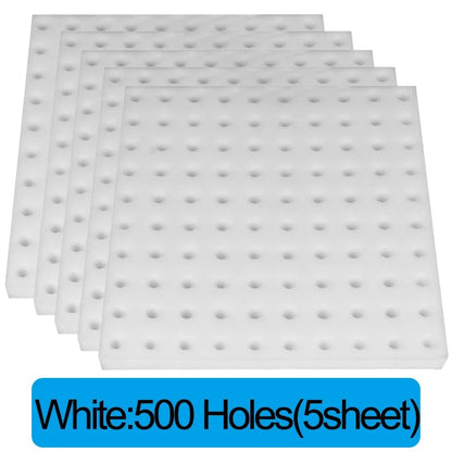 500/100PCS Hydroponic Plant Sponge Garden Cultivation Seedling Soilless Culture Planting Tools Vegetables Nursery Pots Trays