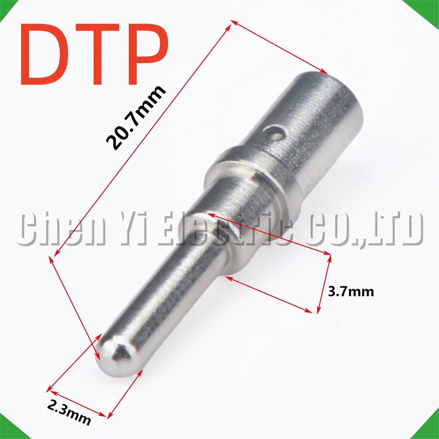 10pcs 2.3mm Crimp Pins 0462-203-12141 0460-204-12141 0462-210-1231 Automotive