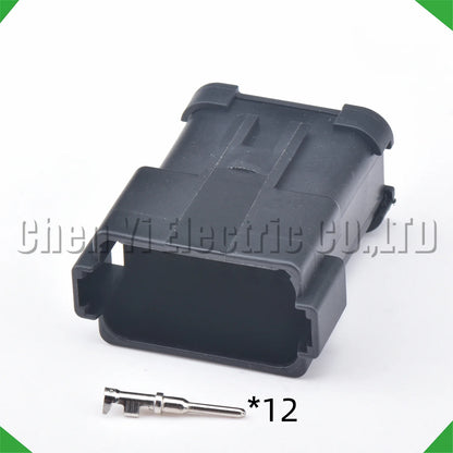12 Pin DT Connector DT06-12S DT04-12P DT06-12S-E005 Deutsch Waterproof Pigtail