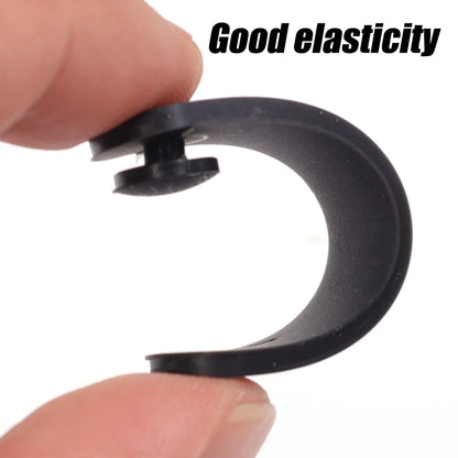 5/10/20Pcs Motorcycle Rubber Frame Securing Cable Wiring Harness Power Cord Tie Clutch Line Brake Ties Elastic Fix Accessories