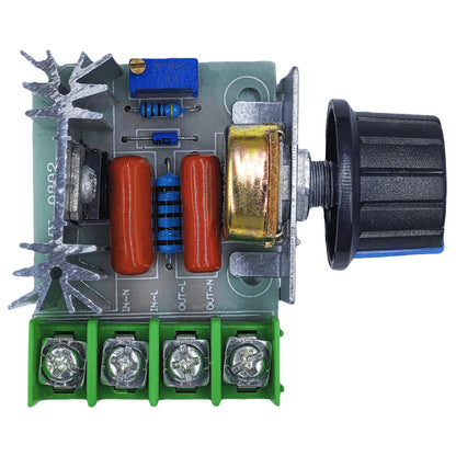 2000W SCR PWM Motor Speed Controller – AC 220V Voltage Regulator for Dimmer & Thermostat