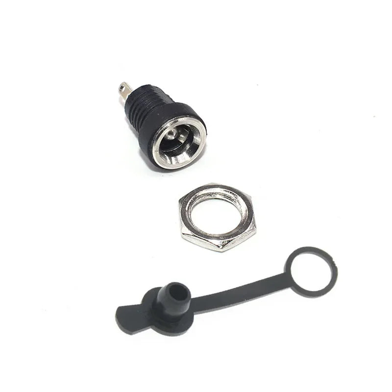 DC-022B Copper DC Power Socket Adapter Jack Connector 5.5×2.1mm