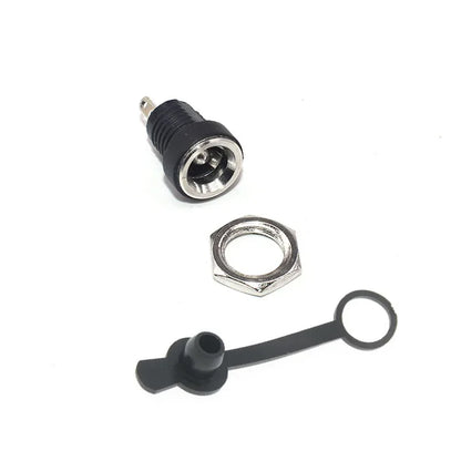 DC-022B Copper DC Power Socket Adapter Jack Connector 5.5×2.1mm