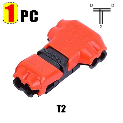 T Tap Wire Connector Low Voltage 2 Pin Splicing Connector