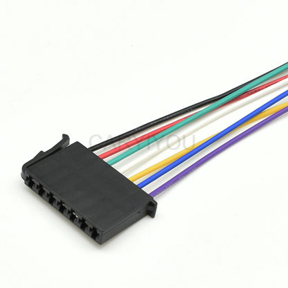 DJ7072-2.8-21 Automotive 7-Pin 2.8mm Female Connector — Wiring Harness Socket with Terminals