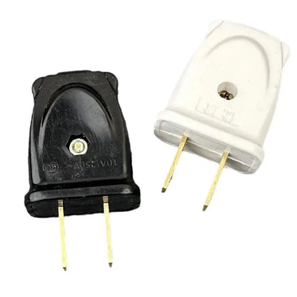 1/5PCS 2 Pole 10A Male US Wiring Plug Japan Rewirable Cable Convert Plug Female Socket Type A Power Strip Connector America