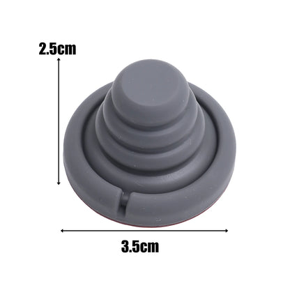 Silicone Door Shock Absorber Cushion Universal Hood Rear Trunk Reduce Noise Crashproof Airbag Buffer Anti Collision Pad Sticker