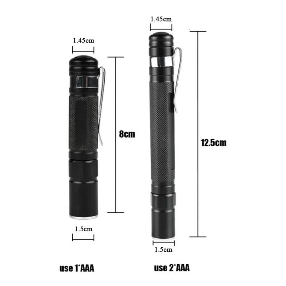 Mini XPE LED Flashlight Pen Light Waterproof Portable Keychain Torch