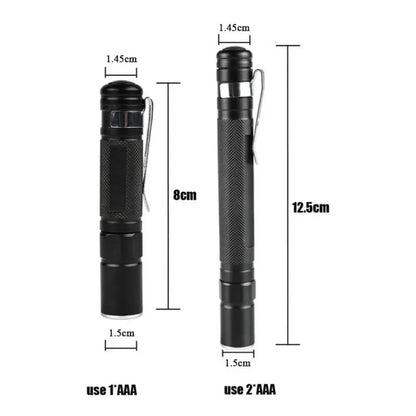 Mini XPE LED Flashlight Pen Light Waterproof Portable Keychain Torch