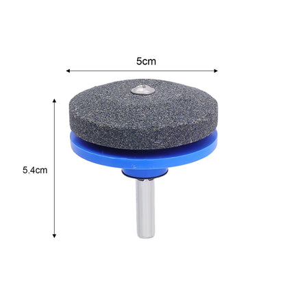 5/1PCS Electric Lawn Mower Knife Sharpening Stone Wind Power Sharpener Wear-resistant Grinding Head Whetstone Sander Garden Tool