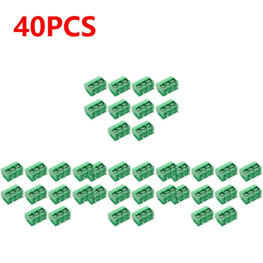PCB Mount Screw Terminal Block Connector KF301 2P-4P 5.0 / 5.08mm Straight Pin