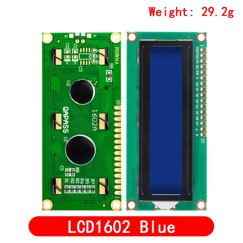 1602 LCD Module Blue/Green I2C IIC Display for Arduino UNO R3 Mega2560