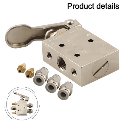 TAC2-41P+34T Pneumatic Valve 2 Position 3Way Mechanical Valve With 6mm Connector Pneumatic Switch Valve For Automatic Equipment