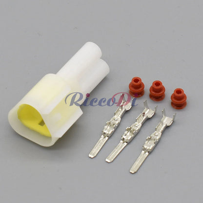 3-Pin 2.3mm Furukawa Waterproof Connector FW-C-3M-B / FW-C-3F-B DJ7031Y-2.3 Male Female
