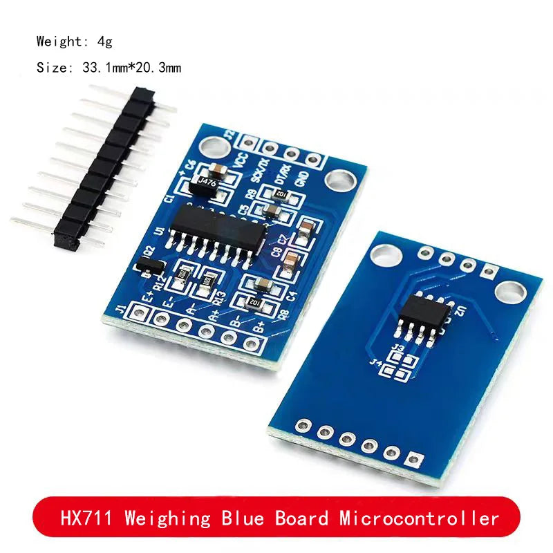 HX711 24-Bit ADC Weighing Module for Pressure Sensors with Shielding