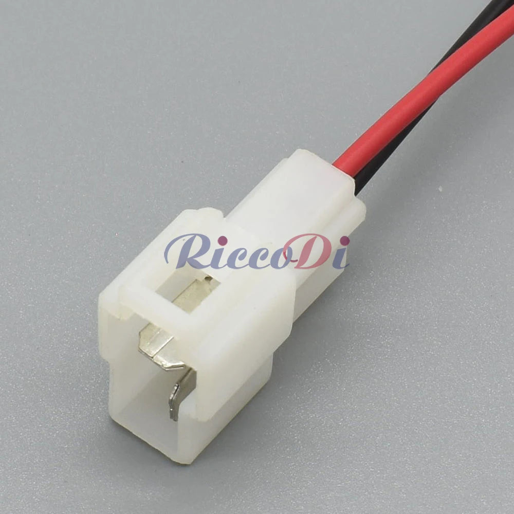 DJ7022A-6.3-11/21 2-Pin 6.3mm Automotive Connector Plug Male Female with Terminal