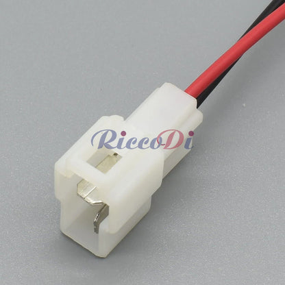 DJ7022A-6.3-11/21 2-Pin 6.3mm Automotive Connector Plug Male Female with Terminal