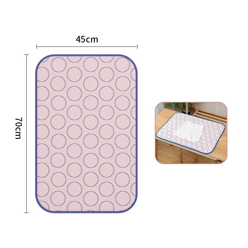 New Six Layers Of Thickened Waterproof Non-slip Hanging Laying Soft Ironing Board Travel Protection Heat Insulation Ironing Mat