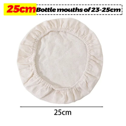 Elastic Cloth Jar Covers Reusable Sourdough Starter Bread Fermentation Proofing Covers