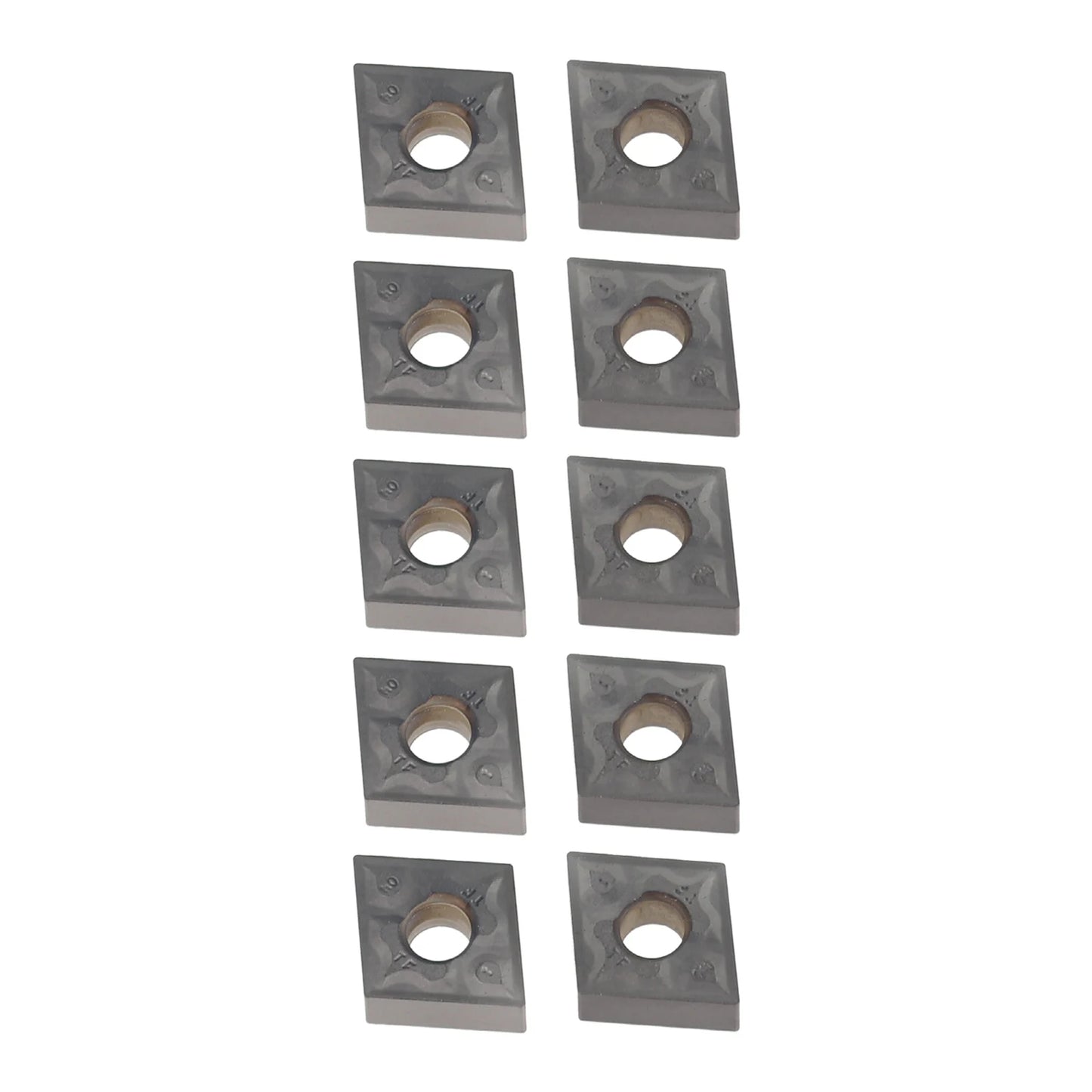 10pcs CNMG120404-TF IC907 Blades Hard Alloy Blades Lathe Turning Blades Grinding  For Semi-finishing And Finishing