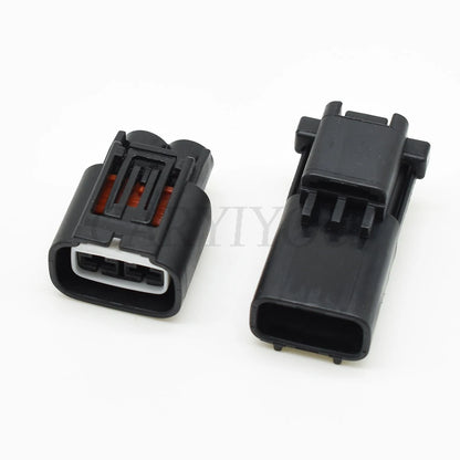 Automotive Waterproof Connector 2 Pin Socket for Radiator Fan and Water Tank 7286-0179-30 7287-0179-30 Compatible with Honda Fit, Odyssey, CRV, Civic