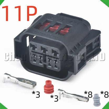 11 Pin Automotive Connectors Transfer Case Motor Engine Computer Wire Harness Plug 10090635 10090636 for Benz BMW